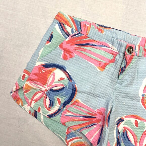 Lilly Pulitzer Women’s Adie Textured Shorts Size 0 - Picture 4 of 6